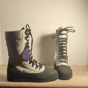 New Vagabond Jill Waterproof All Weather Lace-Up Leather Tall Hiker Boots Eur 39